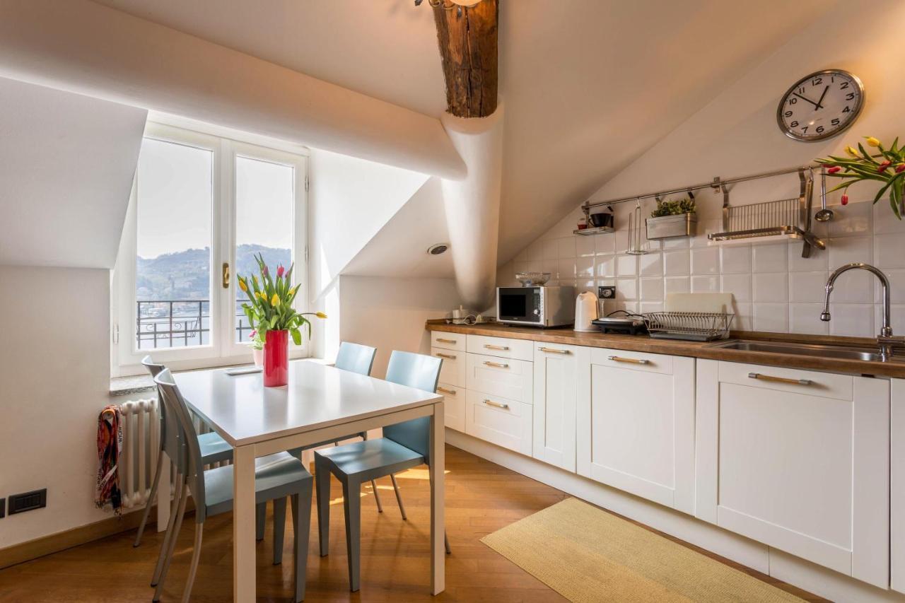 Attico Vista Lago Como Exterior photo